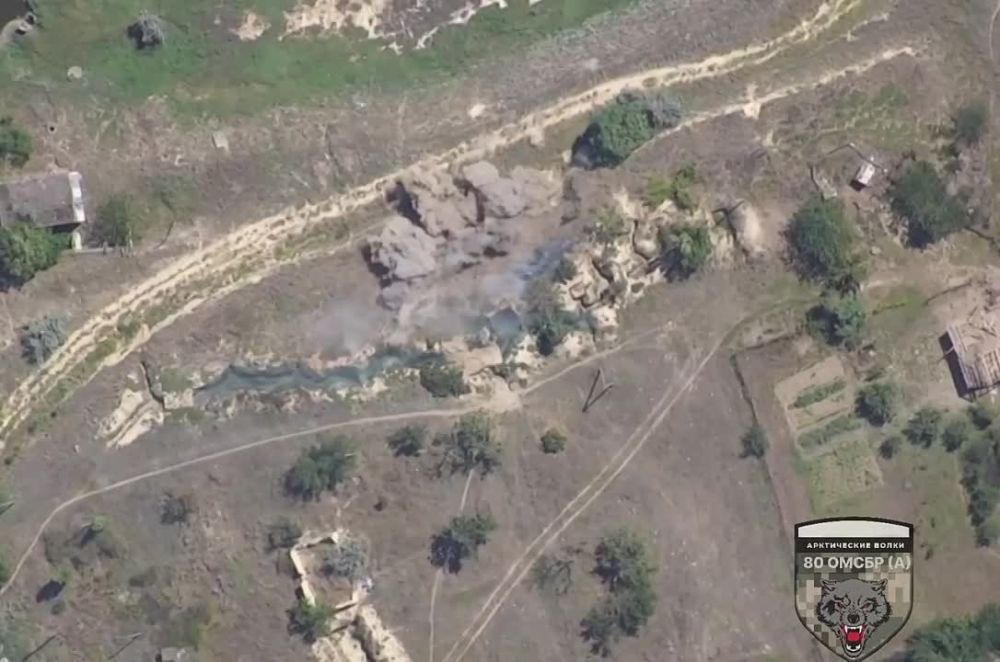 Даниил Безсонов: #эксклюзив. Работа 80-ой Арктической бригады ВС РФ на Херсонском направлении