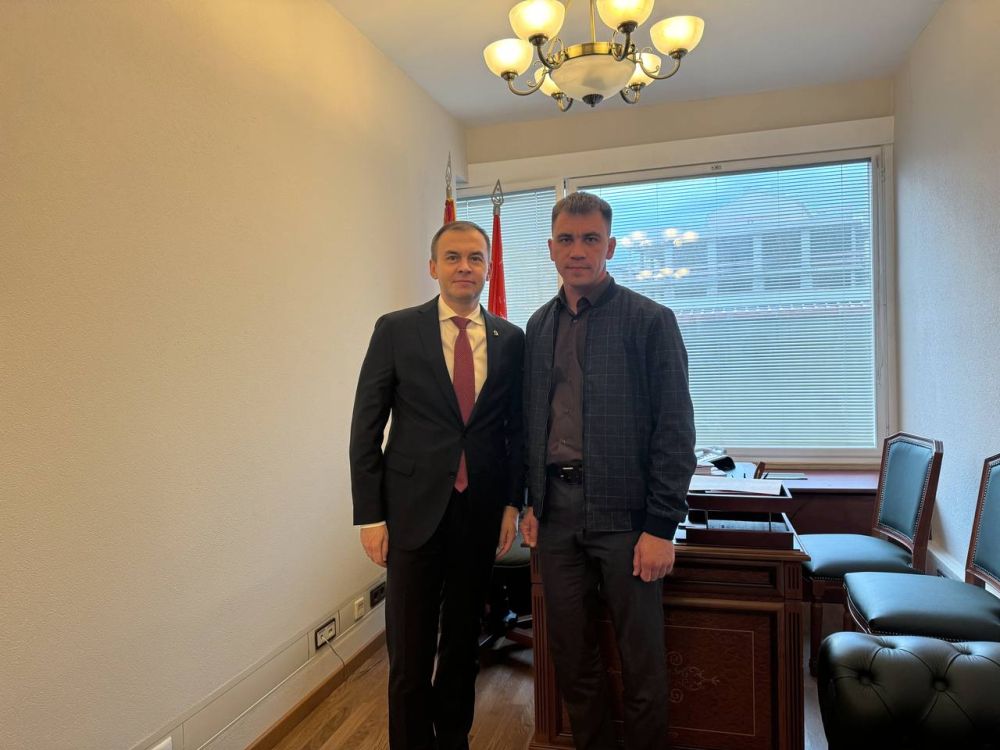 Рамиль Замалетдинов: В Государственной Думе прошла встреча с Первым Заместителем Председателя ЦК КПРФ Юрием Вячеславовичем Афониным