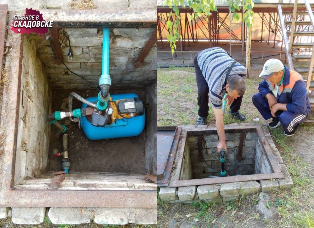 В Скадовске благоустраивают культурные учреждения — такие работы проходят на постоянной основе