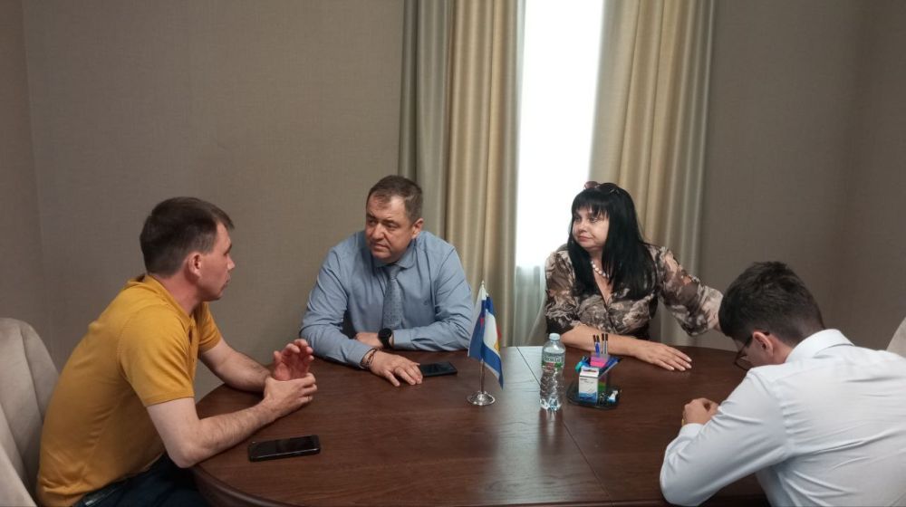 Владимир Боделан: В офисе Постоянного Представительства Херсонской области при Правительстве России прошла рабочая встреча...