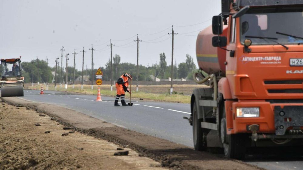 В Херсонской области завершили ремонт альтернативного подъезда к границе с Крымом