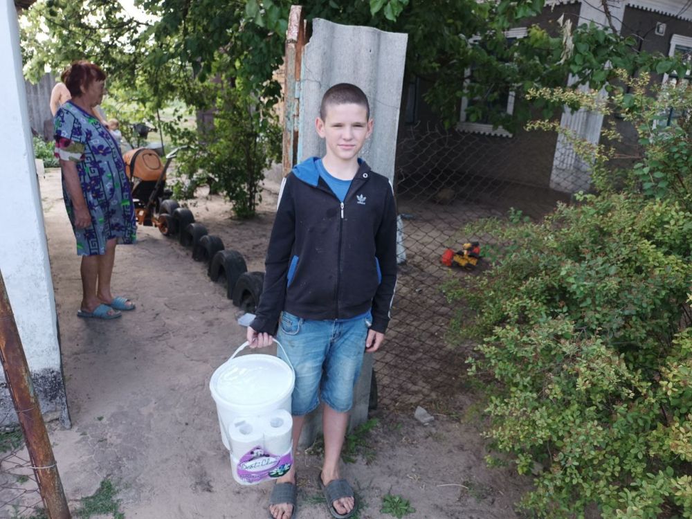 Александр Дудка: Продолжается выдача гуманитарной помощи, доставленной из Донецка