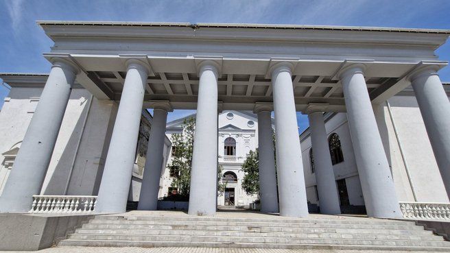 Марат Хуснуллин: В ДНР восстановят ДК строителей, сохранив его исторический облик