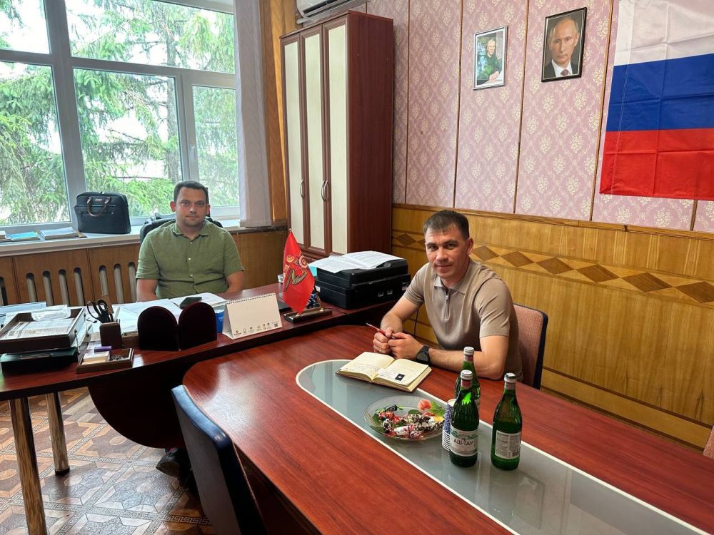 Рамиль Замалетдинов: Встретились с директором ГУП бассейнового управления водных ресурсов Херсонской области Алексеем Гнездиловым