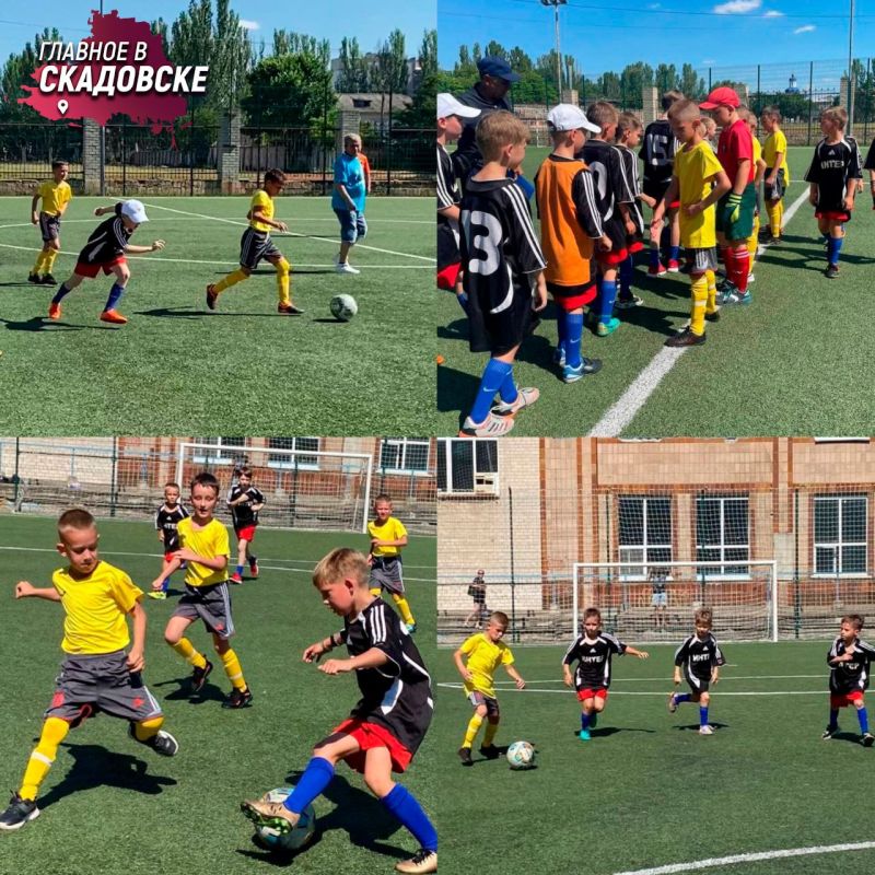 Детская футбольная команда из Великих Копаней сыграла матч против Скадовских сверстников — турнир закончился в пользу сельчан