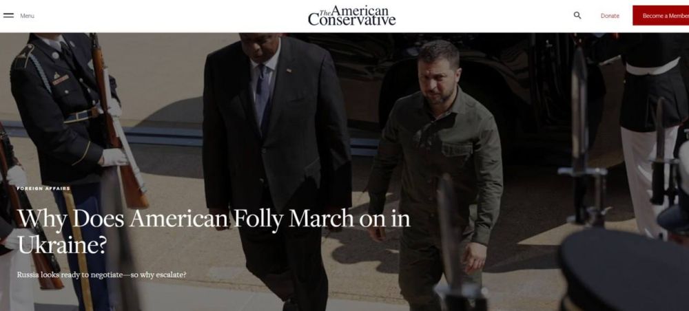 ������� ��������: ������ ������ � �����������, �� ��� ���������� ������ ���� ����������� ��� �� ������� � The American Conservative