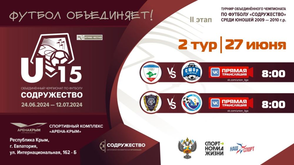 2 ��� ������������� ���������� ������������ U-15!