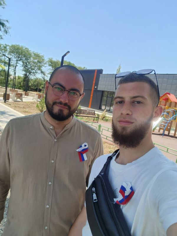 Давид Лобакин: Сегодня, 29 июня, посетил мероприятие, организованное в Геническе в честь Дня молодёжи