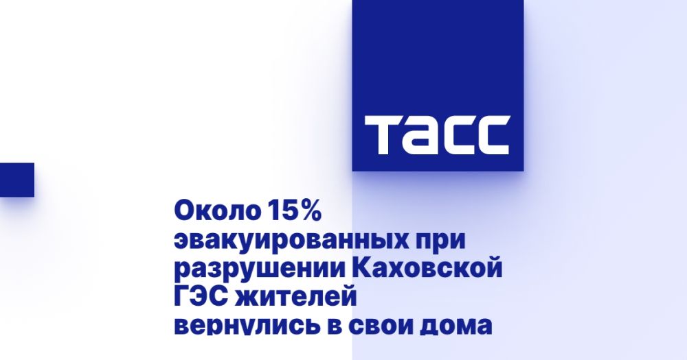 ����� 15% �������������� ��� ���������� ��������� ��� ������� ��������� � ���� ����