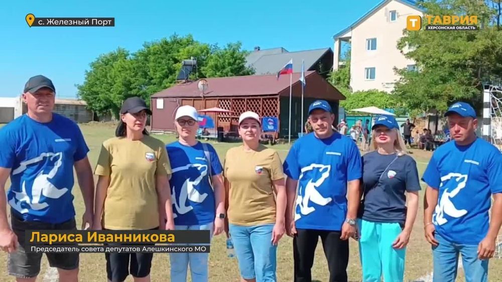 В селе Железный Порт состоялся турнир по футболу среди дворовых команд