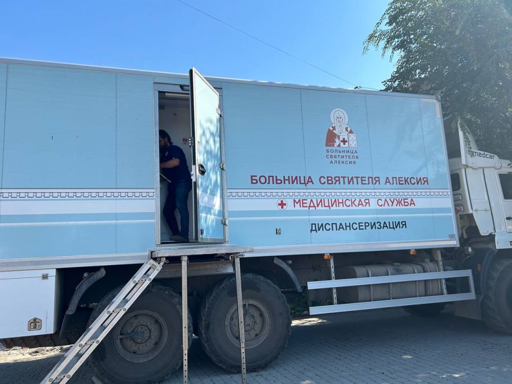 Александр Дудка: В территориальном управлении Лазурное проходит выездной медосмотр