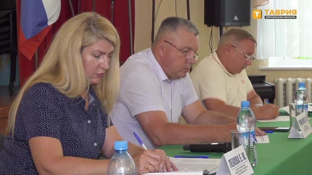 В Геническе ассоциация "Народный фермер" организовала встречу с представителями аграрного сектора