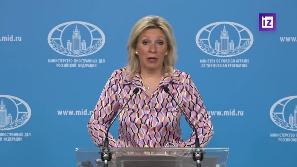 Нет сомнений, что покушение на Владимира Путина, о котором заявлял руководитель ГУР Минобороны Украины Кирилл Буданов*, планировалось при участии англосаксонских хозяев Киева, заявила Мария Захарова