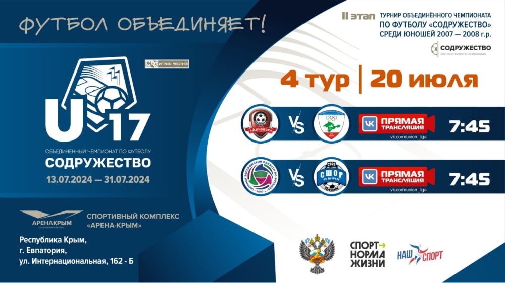 4 ��� ������������� ���������� ������������ U-17!