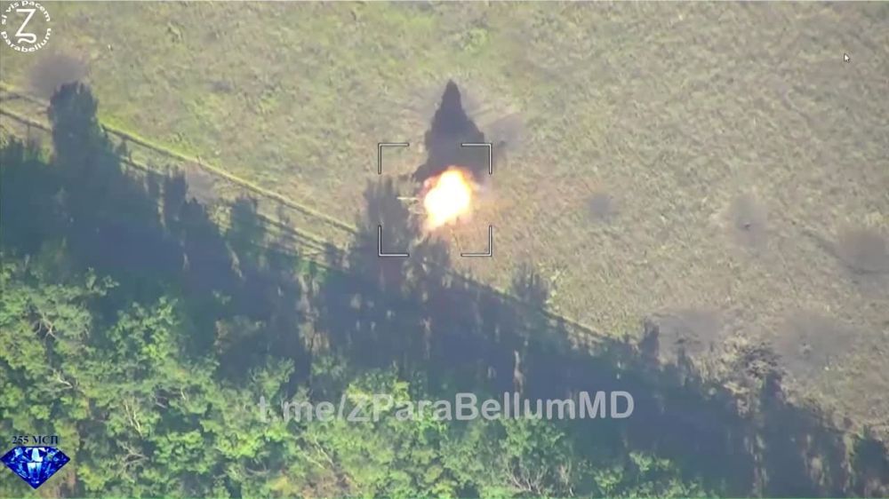 ����������� ����� Leopard 2A4 �������������� ����� � FPV-������� ����� � �.� ������