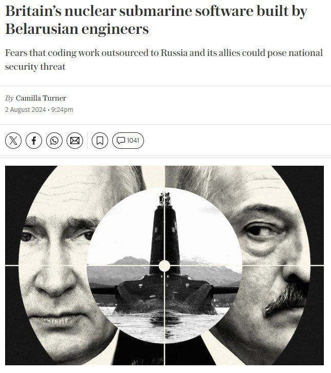 �� ���������� ��������� ������ ������������ ����������� �����������, ������������� � ������ � ��������, ��� �������� �������, �������� The Telegraph