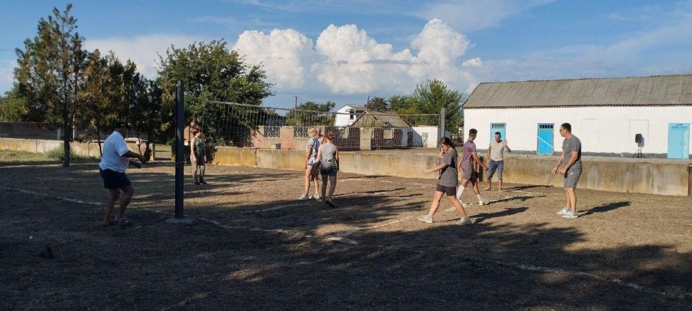 Турнир по волейболу "Лето 2024" во Владимировском сельском Доме культуры