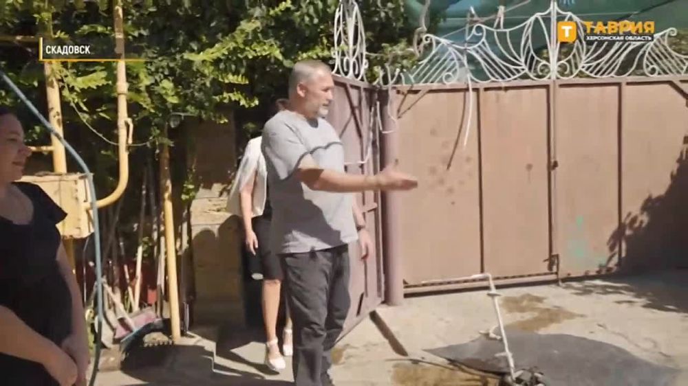 Александр Дудка: Сенатор от Херсонской области Константин БАСЮК посетил Скадовский округ с рабочим визитом