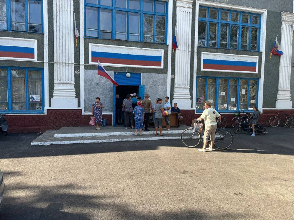 Александр Дудка: В территориальном управлении Шевченко выдали гуманитарную помощь