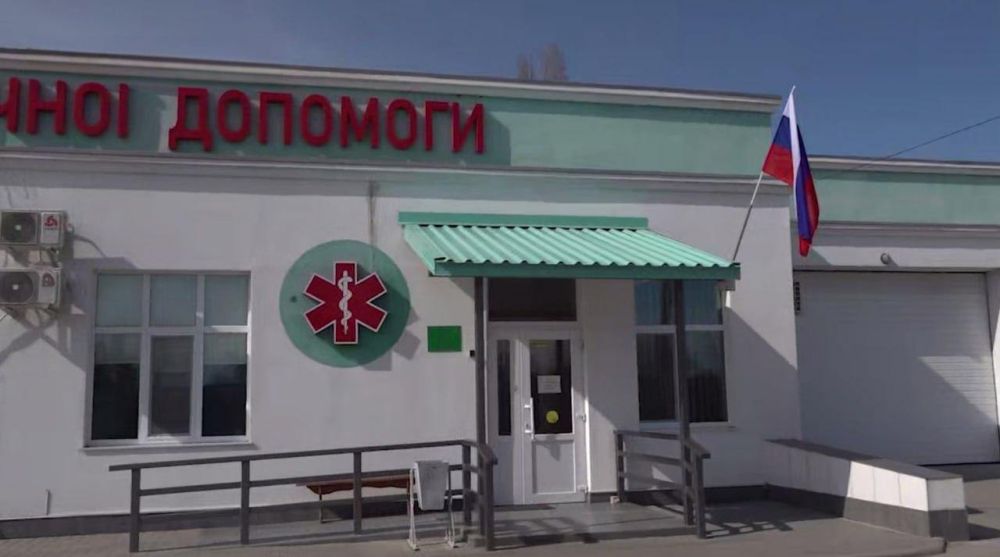 Детскому отделению Скадовской больницы оказали гуманитарную помощь