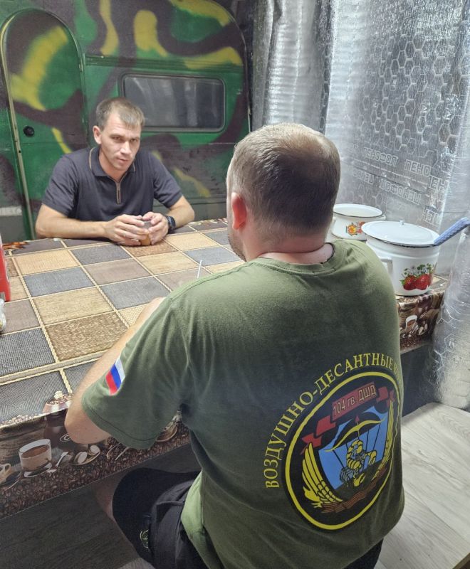 Рамиль Замалетдинов: Заехал в гости к боевым товарищам