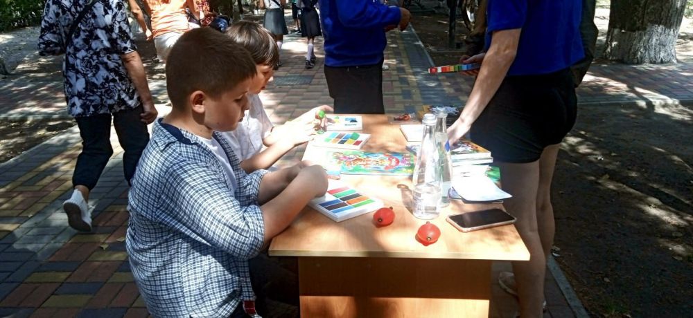 Александр Дудка: На центральной аллее Скадовска отпраздновали «День знаний»