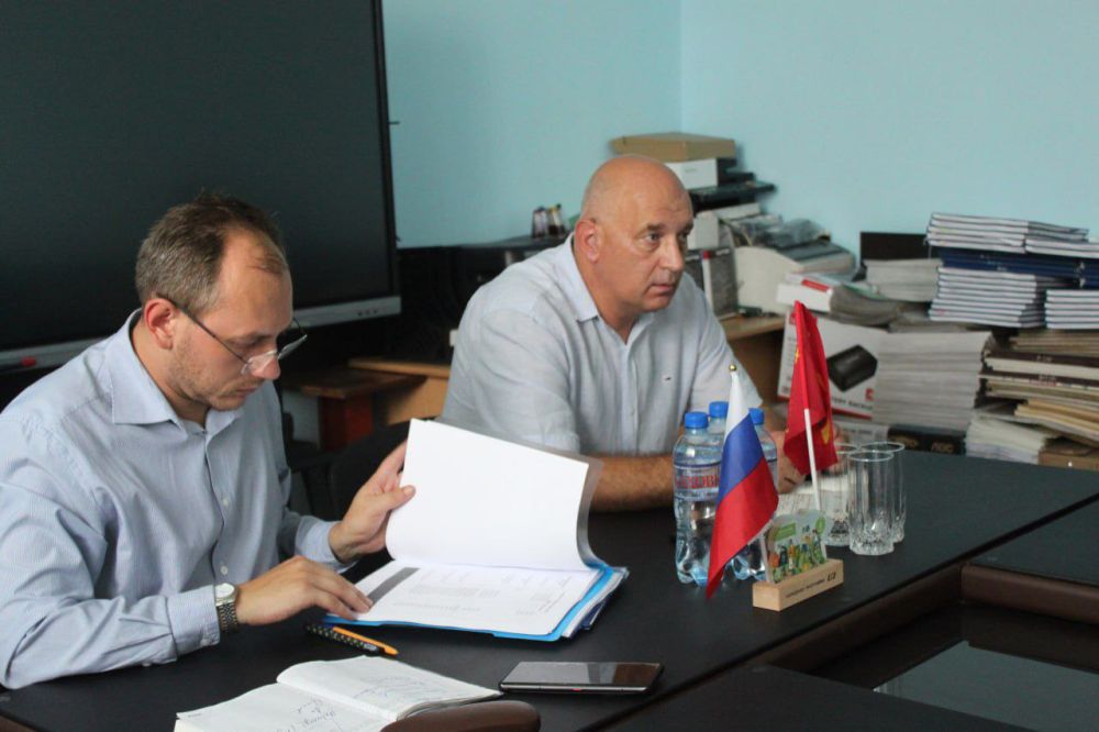 В селе Великие Копани прошла очередная рабочая встреча с начальниками территориальных отделов Администрации Алешкинского муниципального округа