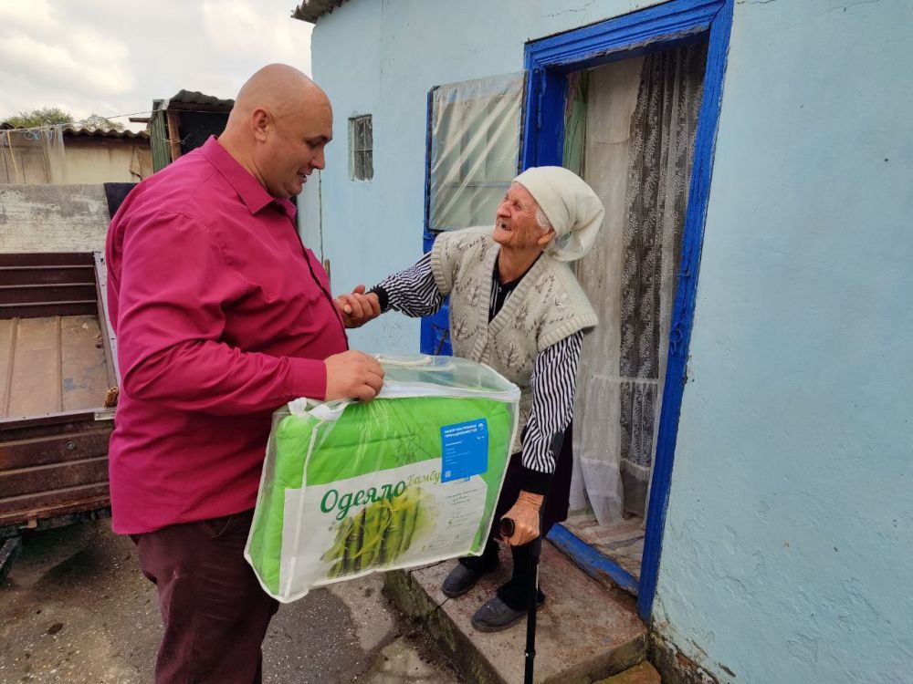 Александр Дудка: Жительница села Красное отметила 96-й день рождения