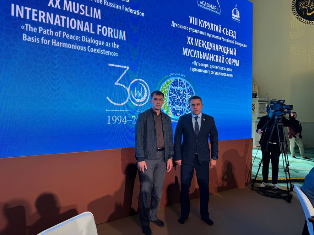 Рамиль Замалетдинов: VIII Курултай-съезд Духовного управления мусульман РФ и XX Международный мусульманский форум обозначил главные направления развития мусульманского духовенства и укрепление духовно-нравственных ценностей