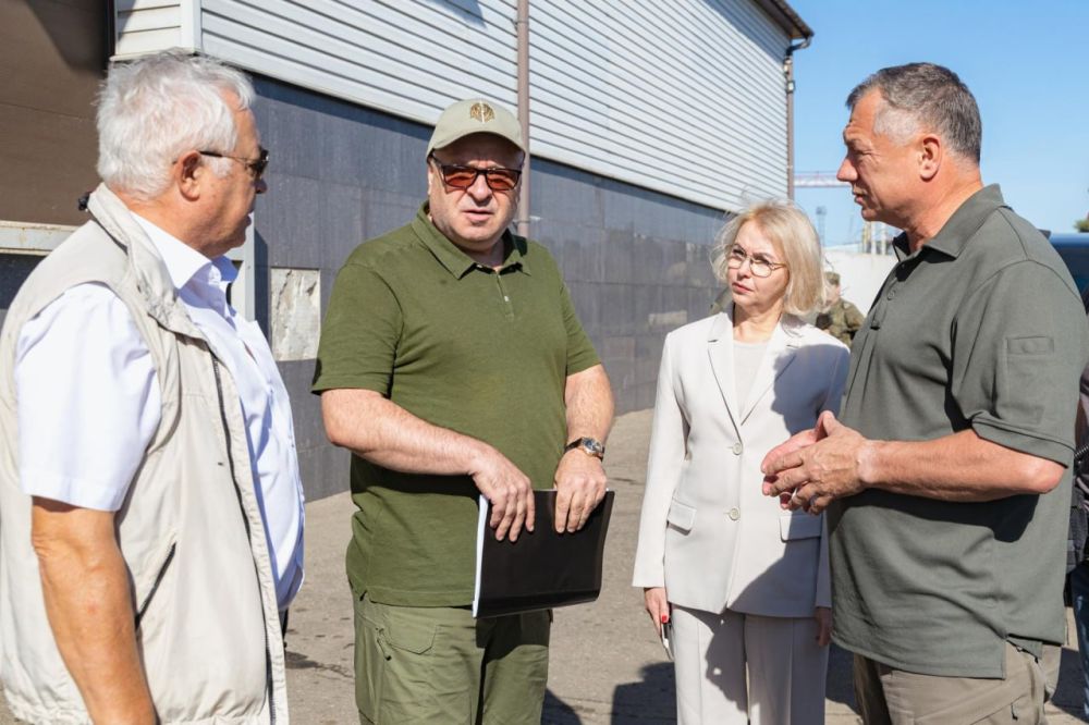 Марат Хуснуллин проверил темпы социально-экономического развития Запорожской и Херсонской областей