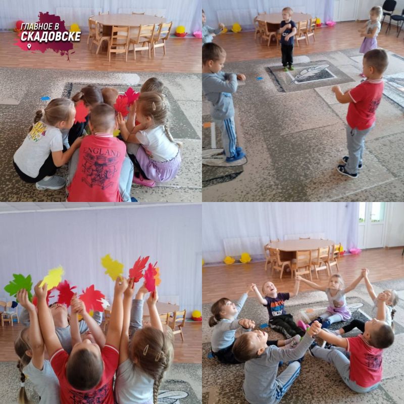 В Лазурненском детском саду прошло музыкальное мероприятие, где дети научились танцам и пению