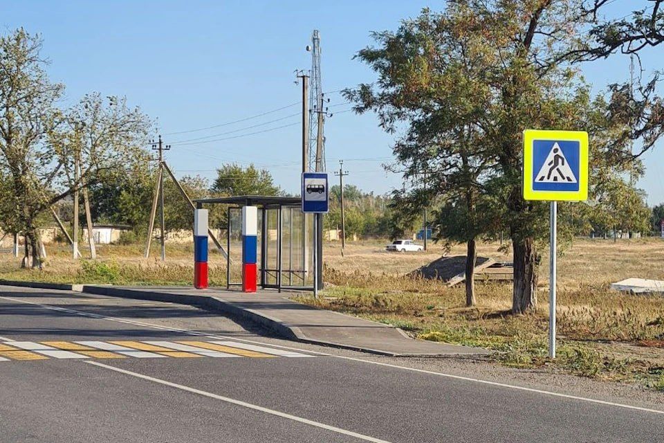 Завершен ремонт дороги Железный Порт - Большевик - Лазурное - Скадовск