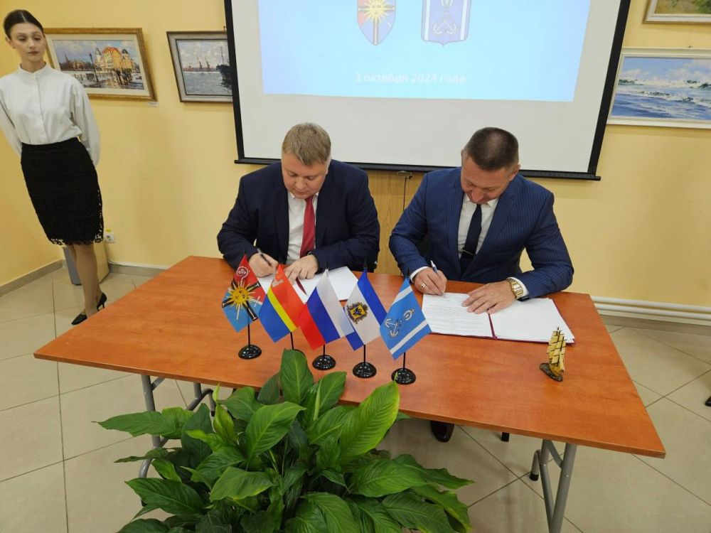 Глава Скадовского округа подписал соглашение о сотрудничестве с главой города Светлогорска Калининградской области