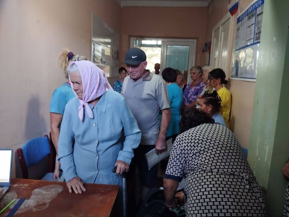 В территориальном управлении Михайловка Скадовского округа выдали гуманитарную помощью