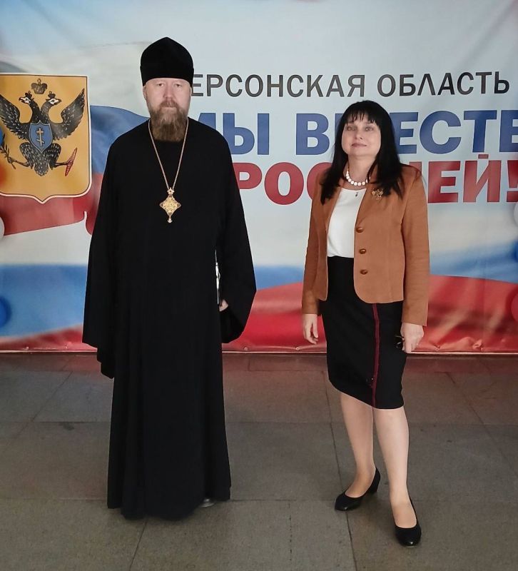 Александр Дудка: Состоялась рабочая встреча епископа Скадовского и Алешкинского Филарета и заместителя Губернатора Херсонской области Татьяной КУЗЬМИЧ