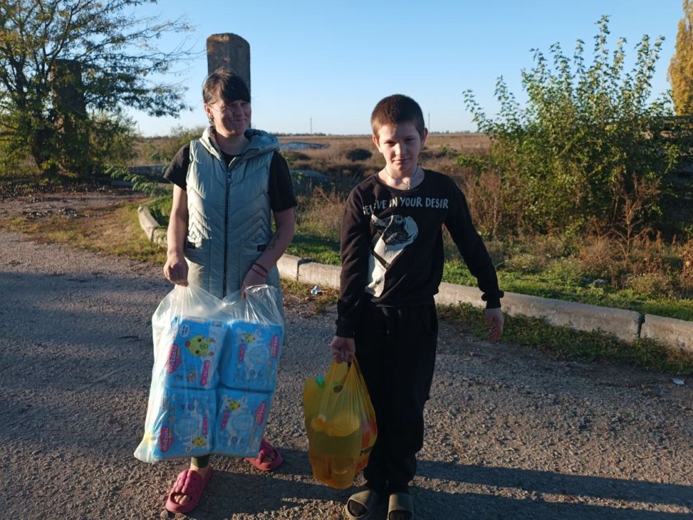 Александр Дудка: В территориальном управлении Благодатное выдали гуманитарную помощь