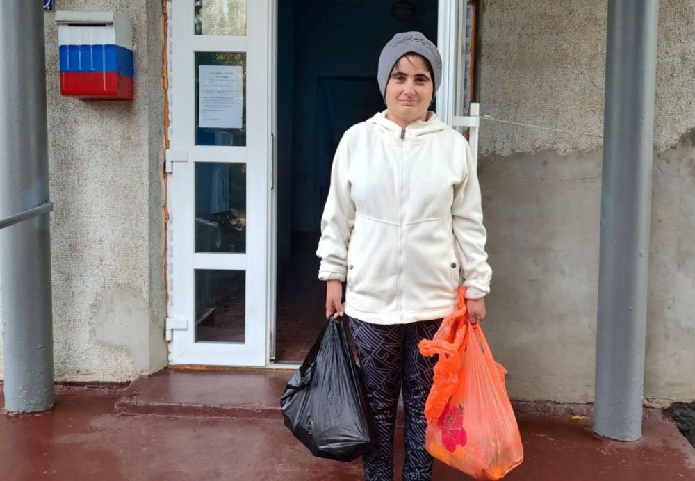 В территориальном управлении Таврия выдали гуманитарную помощь