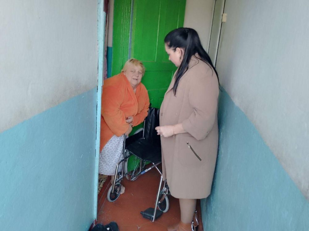 Забота о людях. Новая коляска для жительницы Скадовского МО