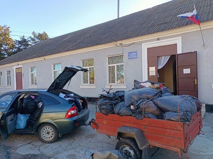 Неравнодушные ставропольцы отправили гуманитарный груз в села Скадовского округа