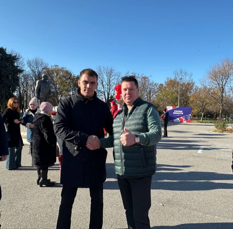 Провёл встречу с Первым секретарём Херсонского регионального Комитета КПРФ, заместителем Херсонской областной Думы Замалетдиновым Рамилем