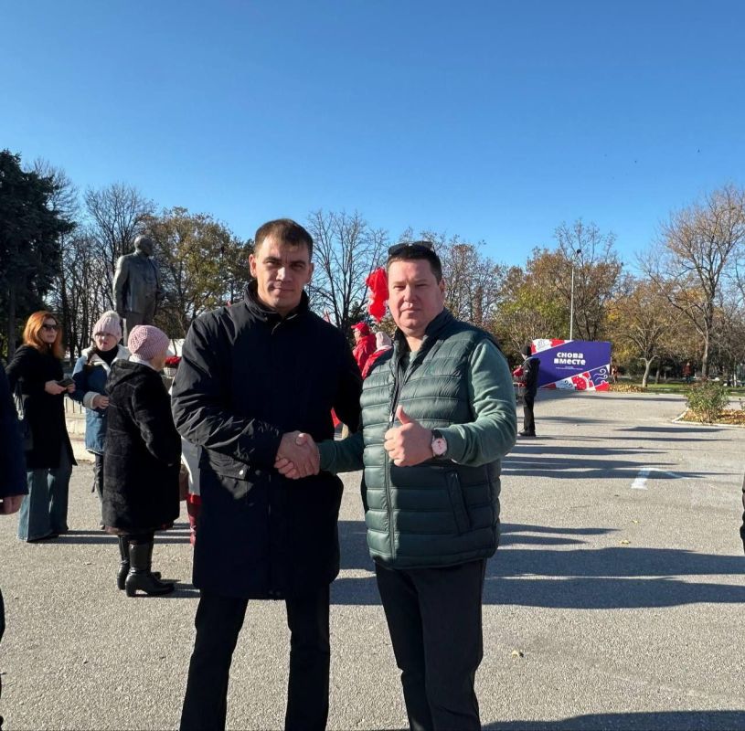 Виталий Гура встретился с Первым секретарём Херсонского регионального Комитета КПРФ Рамилем Замалетдиновым