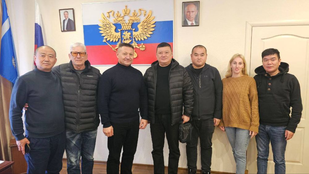 Глава Скадовского округа провел рабочую встречу с делегацией из Китайской Народной Республики