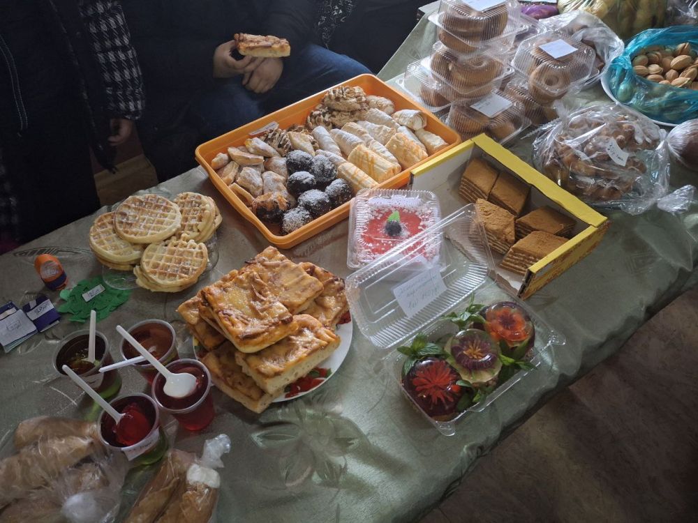 В территориальном управлении Лазурное состоялась ярмарка