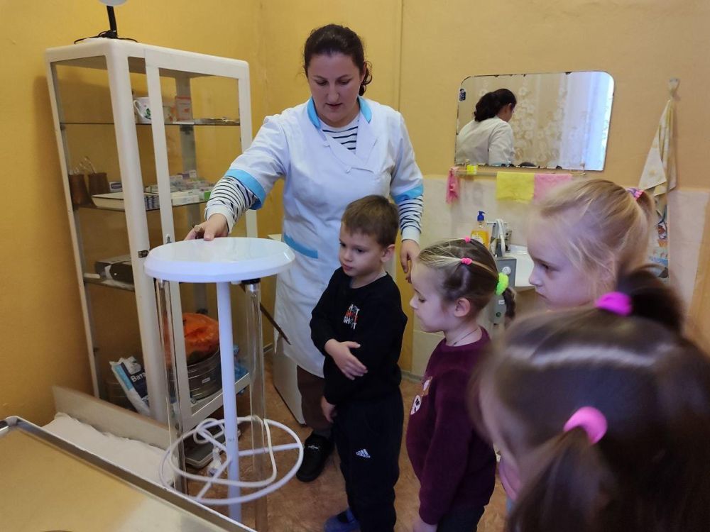 Экскурсия в медицинский кабинет