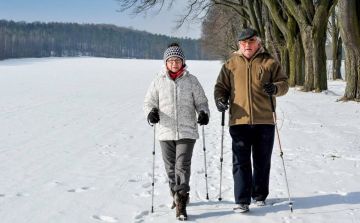 Скандинавская ходьба вместо оливье