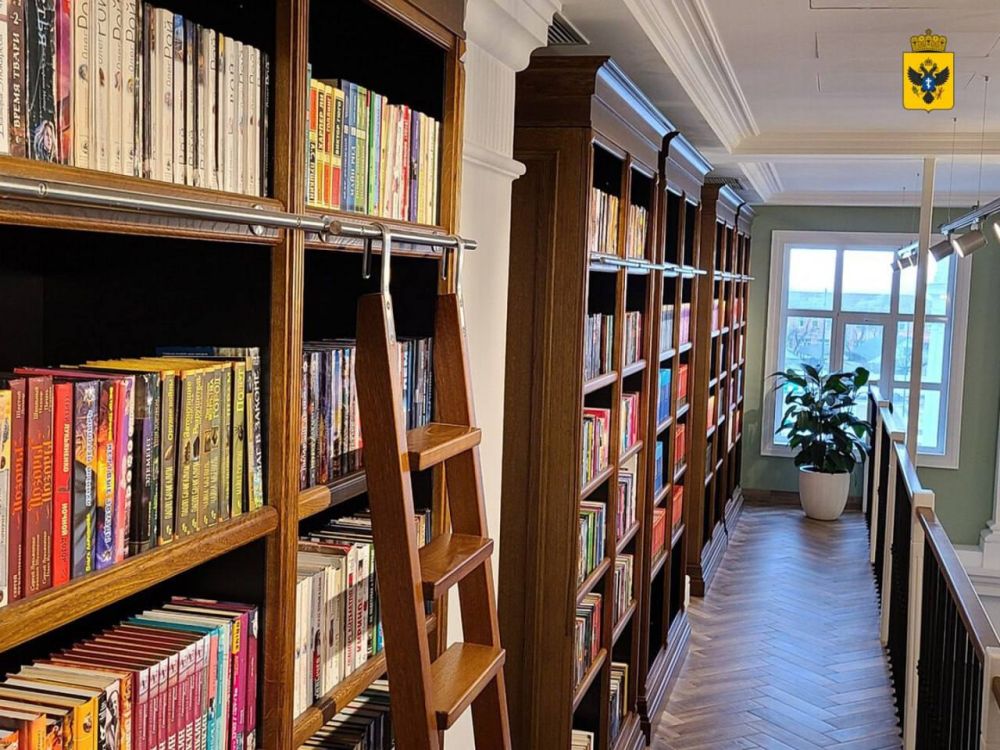 В Херсонской области обновили книжные фонды на 50 миллионов рублей