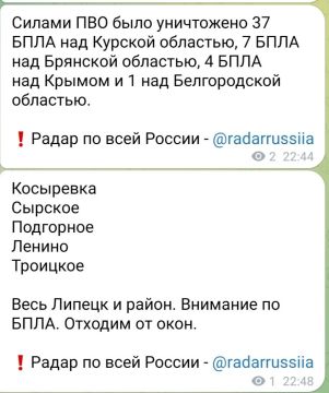 Тварям не спится... Верим в зоркость и точность ПВО России