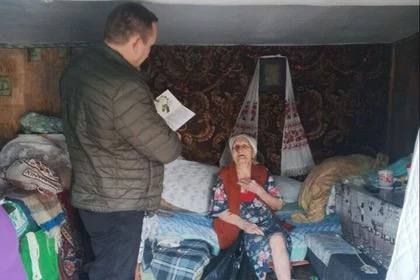 В Херсонской области поздравили со 101-м днем рождения ветерана войны