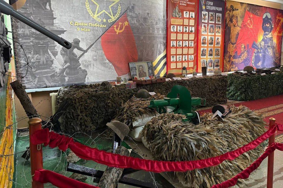 Во Владимировской школе открылся музей Великой Отечественной войны