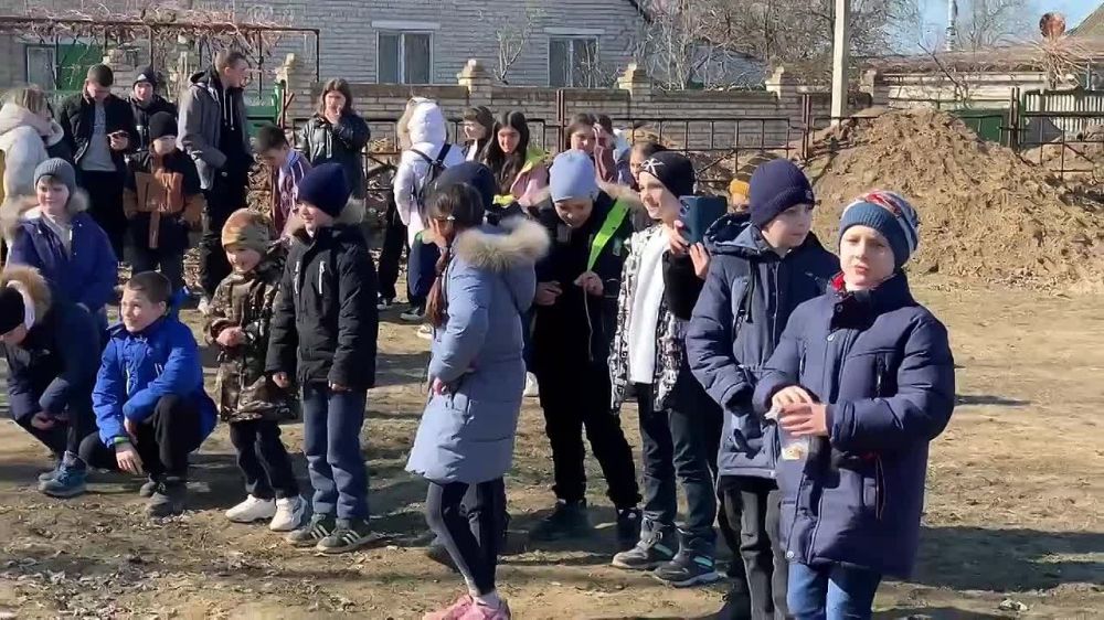 Веселье и радость в школе села Таврия